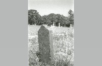 Lonesome Dove Cemetery, Mary Brown grave, 1988 (090-047-003)